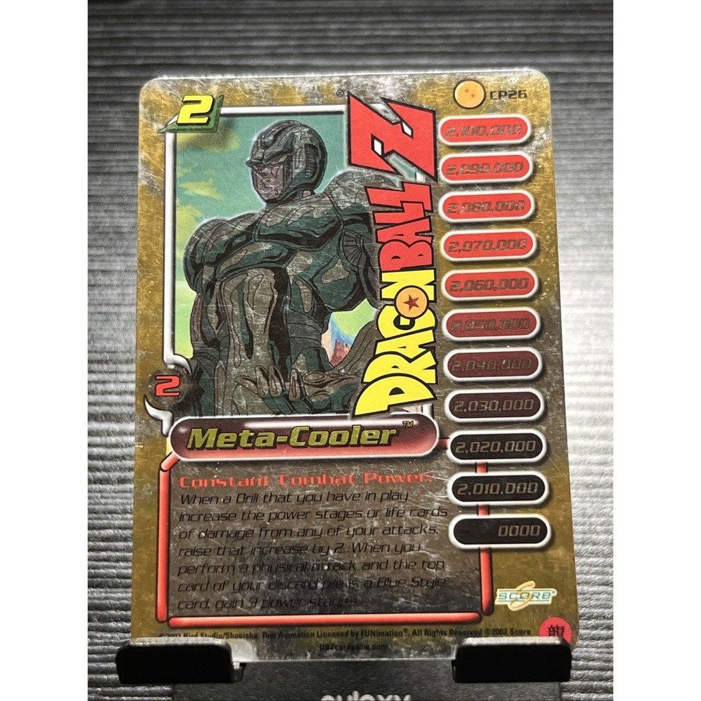 DBZ TCG - Meta Cooler CP26 - LP/MP, Limited Foil - Capsule Corp - 2002‎ - CCG